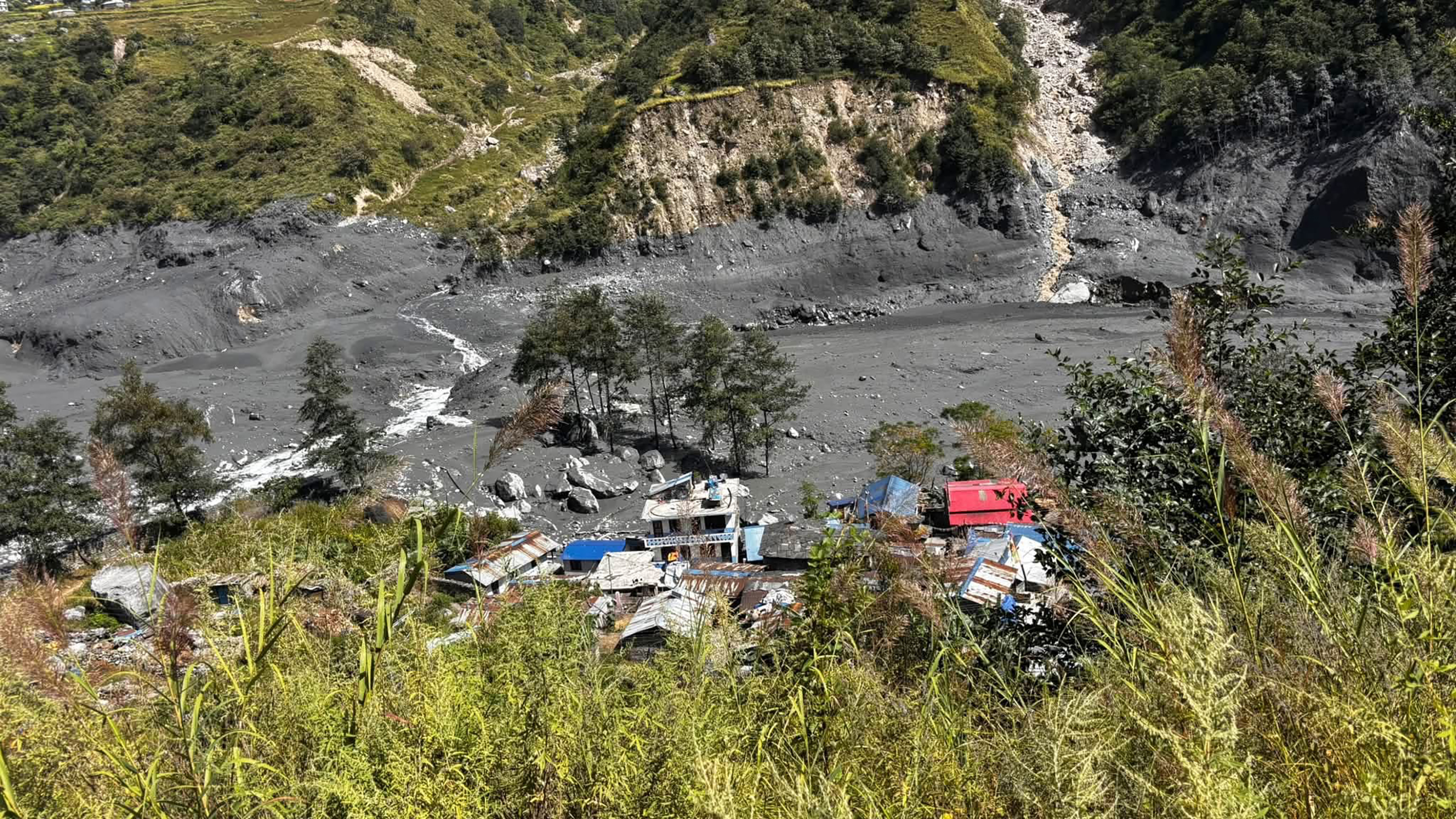 बूढीगण्डकी बाढीः चार जलविद्युत् आयोजनामा क्षति